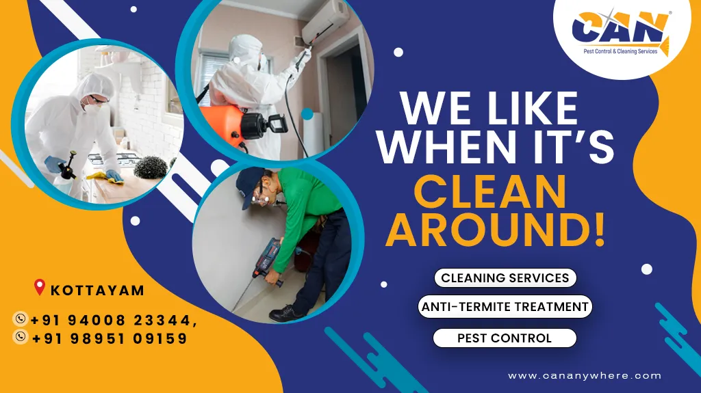 CAN Pest Control Services, Termite Control Treatment Kottayam