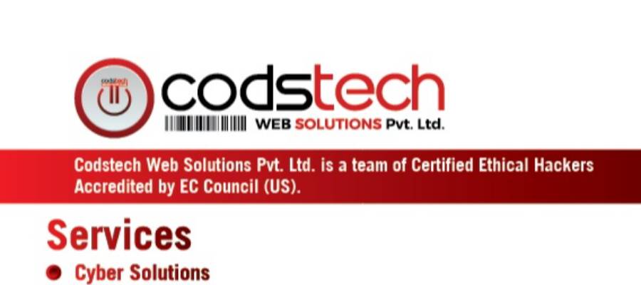 Codstech Web Solutions Pvt. Ltd