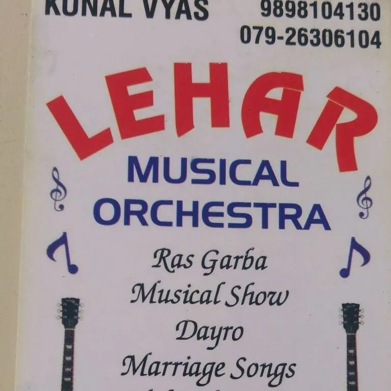 KUNAL VYAS with LEHAR EVENTS