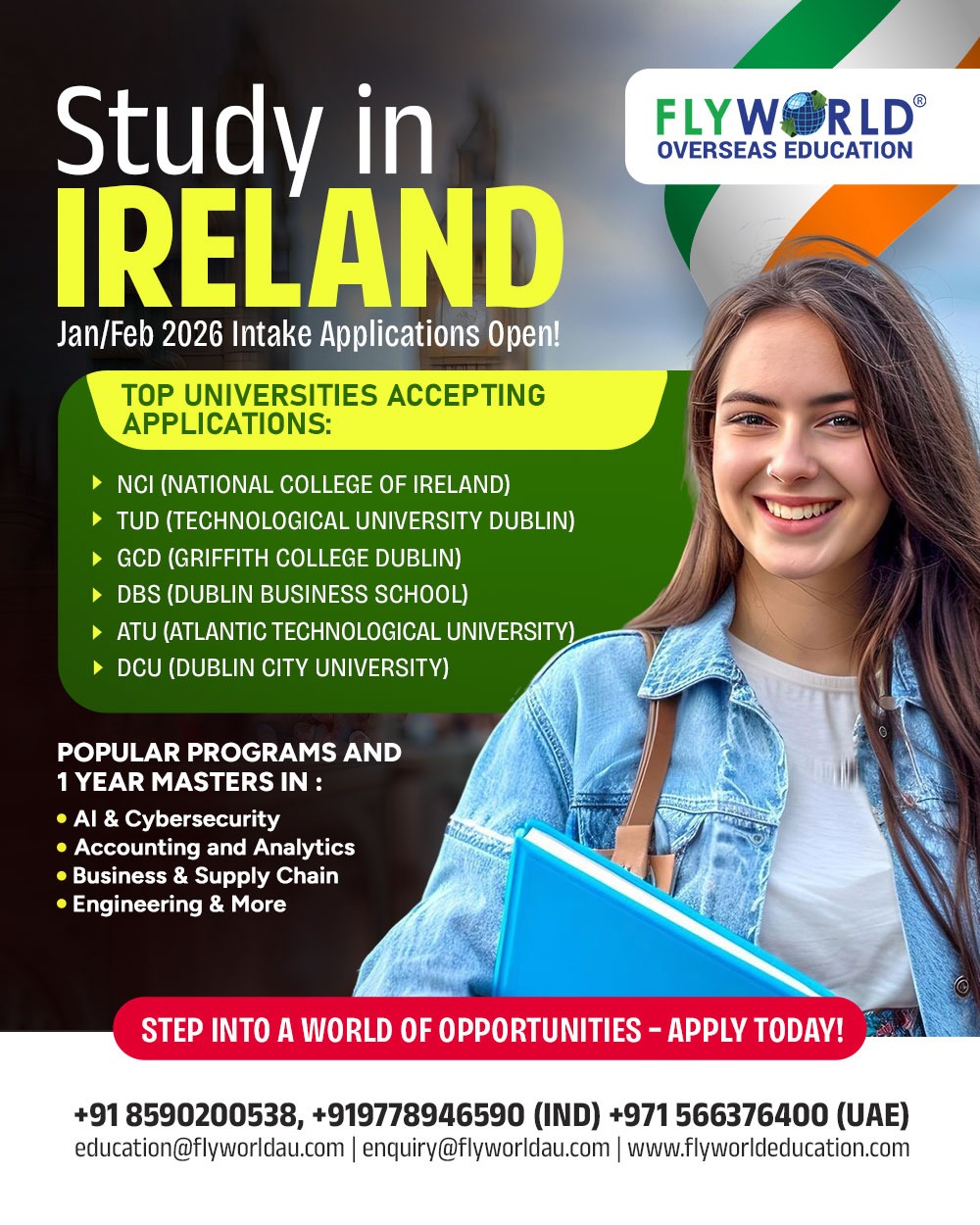 Flyworld's Overseas Education